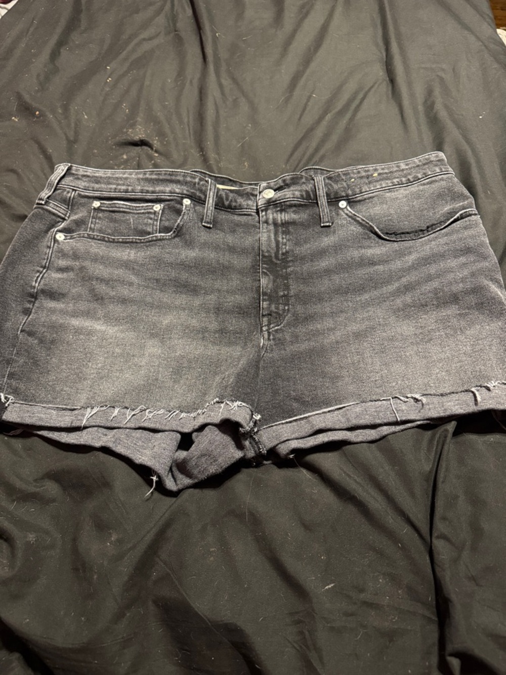 Madewell denim shorts size 22W